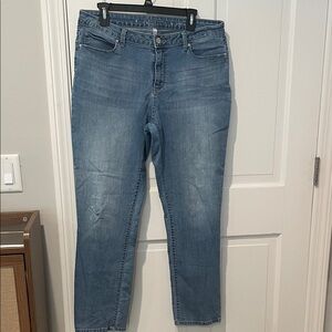 Jennifer Lopez Blue Straight Leg Jeans SZ 16